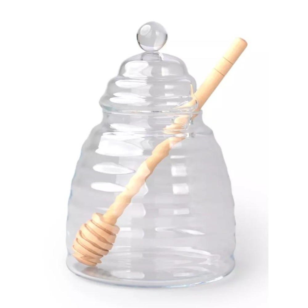 Target Bullseye ~ Clear Glass Honey Jar & Dipper ~ Spring Easter 2026 ~ NEW